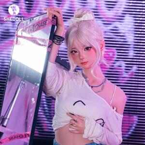 SHEDOLL 江小棠（コウ・ショウタン） 158cm | Cカップ ネオンストリート風 · 金髪碧眼 · 減量+発熱ボディ · 可動関節 | フォトジェニックドール